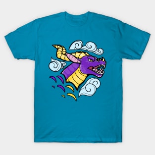 Dragon Skies - Purple T-Shirt